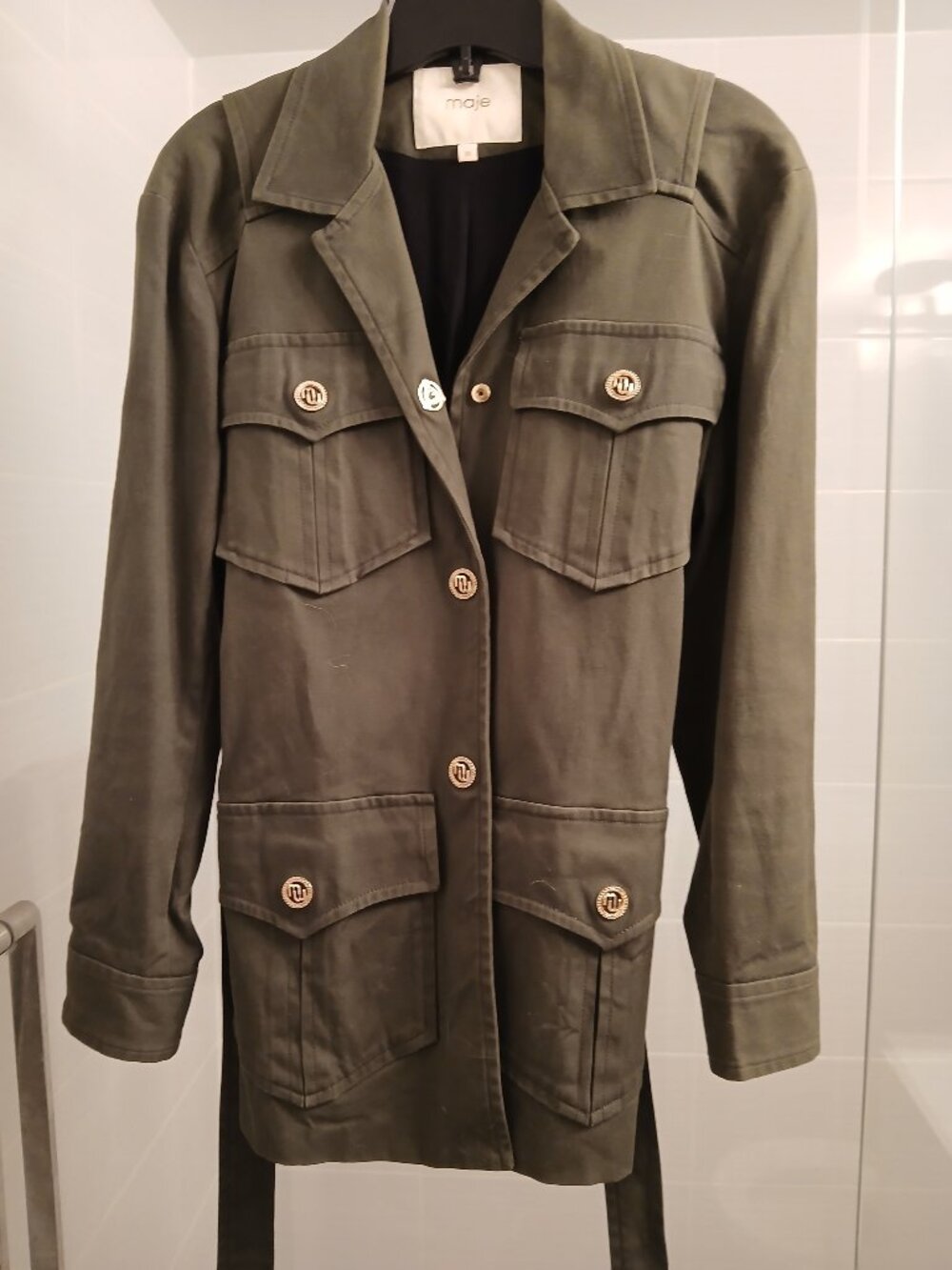 MAJE Military Style Jacket